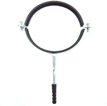 фото ориг. №1, Fasteners steel to pipes з rubber 6" 160mm (155-162mm) single uh172