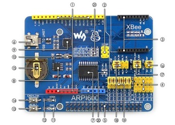 Щит ARPI600 Raspberry Pi ARDUINO