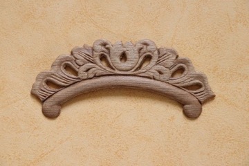 Dekor 13x5,5cm, ornament, sztukateria- D184