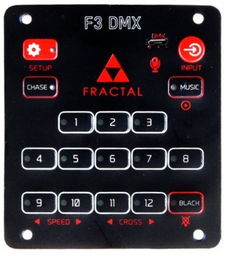 Fractal Lights F3 DMX Control