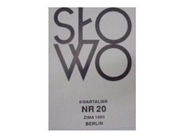 Słowo nr 20/1993 - 1993 24h wys