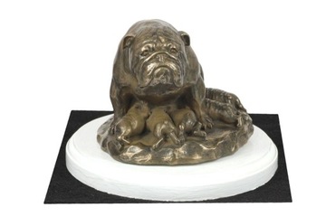 Buldog Angielski Statuetka Figurka Trofeum Posąg