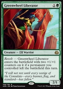Greenwheel Liberator - za 2 mana 4/3 @@@@