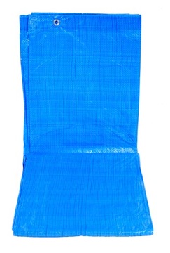 Брезент 6х10м светлый/синий +/-5% GEKO G01936