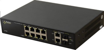 Коммутатор PoE Pulsar SF108 — 8 x PoE, 2 x SFP, 2 x GE