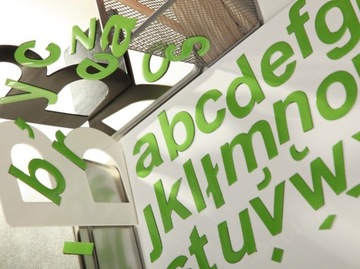 Literki dla Dzieci, Magnesy na Lodówkę MagWords