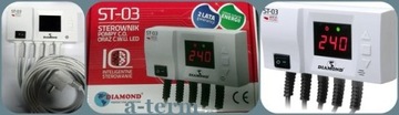 Контроллер насоса центрального отопления и горячего водоснабжения DIAMOND LED ST-03 ..083