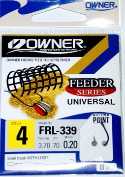 Owner Przypon Feeder FRL-339 hak.4 żyłka 0,20mm