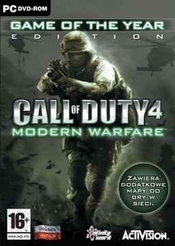 CALL OF DUTY 4 MODERN WARFARE GOTY_NOWE PL