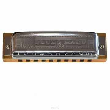 Blues Harp MS G harmonijka ustna diatoniczna grzebień drewno Doussie Hohner