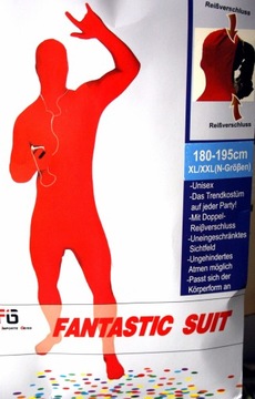 костюм ФАНТОМ красный FANTASTIC SUIT размеры