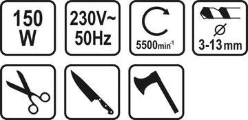 OSTRZAŁKA WIELOFUNKCYJNA DO NOŻY WIERTEŁ NOŻYCZEK