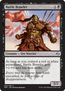 MTG Battle Brawler FOIL (Uncommon)