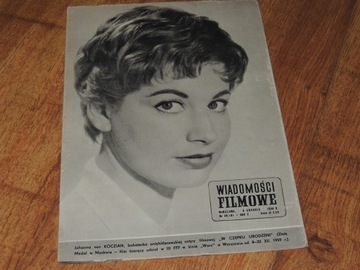 WIADOMOŚCI FILMOWE 49/1959 Duszyński E Krzyżewska