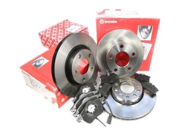 BREMBO TARCZE + KLOCKI TYŁ MAZDA 6 GG GY GH ZESTAW