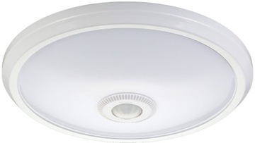 PLAFON LAMPA SUFITOWA Z CZUJNIKIEM RUCHU 2X40W E27 IP20