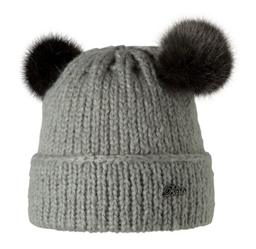 CZAPKA FENNY BEANIE HEATHER GREY BARTS