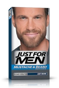Just For Men BRODA, WĄSY; M 25 # JASNY BRĄZ