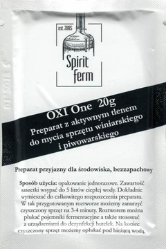 OXI ONE 20g do dezynfekcji PIWO WINO