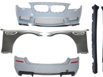 BODY KIT BMW F10 10-13 LOOK M5 + BŁOTNIKI M5