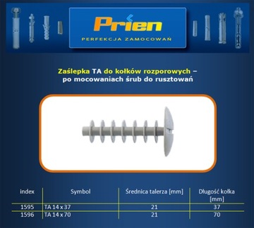 Заглушка для строительных лесов 14/37 - NOBEX