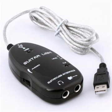 KABEL ADAPTER USB INTERFEJS GITAROWY