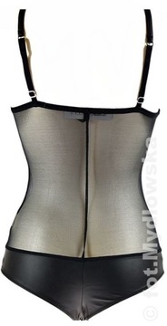 Intimissimi Transparent Leather Body sexy siatka S