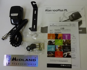 CB RADIO MIDLAND ALAN 100 PLUS PL AM FM SQ ВИЛКА 4 Вт