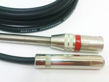 SHELLER/стереоразъем Jack 6.3S/XLR папа 5м