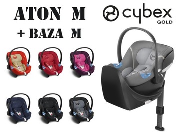 СИДЕНЬЕ CYBEX ATON M 0–13 КГ + БАЗА 0–18