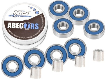 ПОДШИПНИКИ ДЛЯ РОЛИКОВЫХ КОНЬКОВ ABEC-7 RS CARBON НАБОР 8 шт. NILS EXTREME