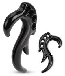 ROZPYCHACZ TAPER EXPANDER AKRYLOWY CZARNY 5 mm