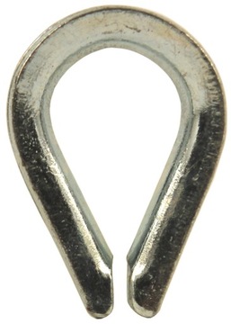 Kausza kausze do lin DIN6899B ocynk 10 mm 5 sztuk