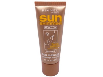 SUN LIGHT BRĄZUJĄCY KREM/FLUID DO TWARZY RIMMEL