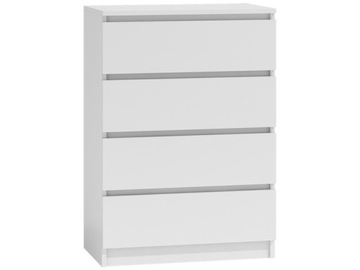 KOMODA SZAFKA DO SALONU M-4 BIAŁA TOP