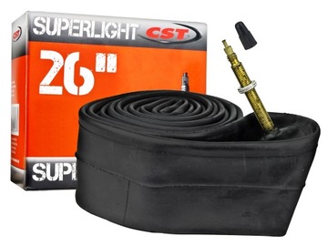 DĘTKA ROWEROWA CST SUPERLIGHT 26x1,75-2,125 LEKKA WENTYL PRESTA FV 48 mm