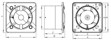 фото ориг. №3, Awenta fan hull kwt125ctr adjustable sys+