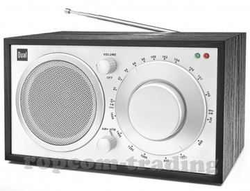 Radio RETRO Hi-Fi DUAL NR 2 DREWNO Metal Drewniane