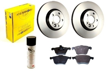 tarcze klocki VOLVO S60 II S80 II V60 V70 2010- PRZÓD KPL 316mm
