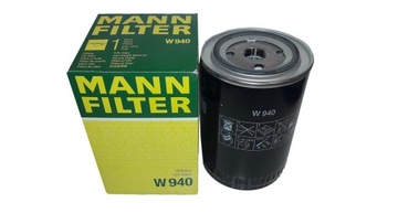 MANN FILTR OLEJU W940 FENDT CLAAS CASE HATZ