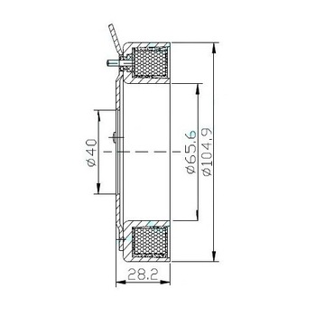 2202004 Змеевик компрессора кондиционера DCS-17 DKS-15 DKS-17 MAZDA NISSAN