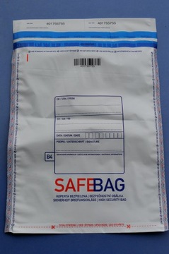 Конверты SAFE, белый защищенный конверт B4