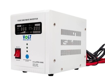 ИБП UPS VOLT POLSKA SINUS PRO 500E 12V 230V РЕЗЕРВНАЯ ПЕЧЬ