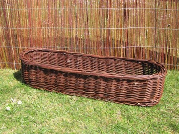 Плетеная корзина Крышка для цветочного горшка Wicker Basket 62