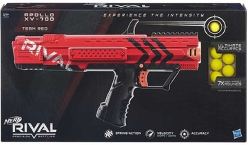 NERF RIVAL APOLLO XV700 RED Blaster DUŻA Wyrzutnia