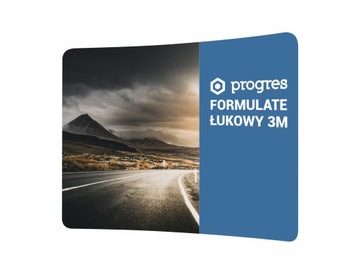 ŚCIANKA REKLAMOWA ŁUKOWA DWUSTRONNA 300cm