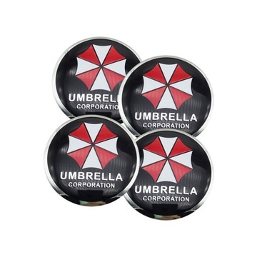 Emblemat na dekielki kapsle UMBRELLA RESIDENT EVIL