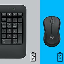 БЕСПРОВОДНОЙ КОМПЛЕКТ LOGITECH WIRELESS COMBO MK540