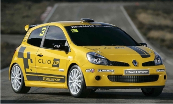 NAKLEJKI - RENAULT CLIO CUP folia długoletnia