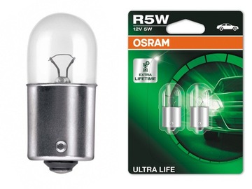 OSRAM R5W ULTRA LIFE Żarówka 4 Lata Gwarancji